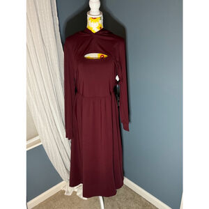 Women's Jack Smith Burgundy 3PC Dress Set XL